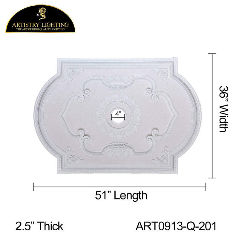 Centre de plafond médaillon