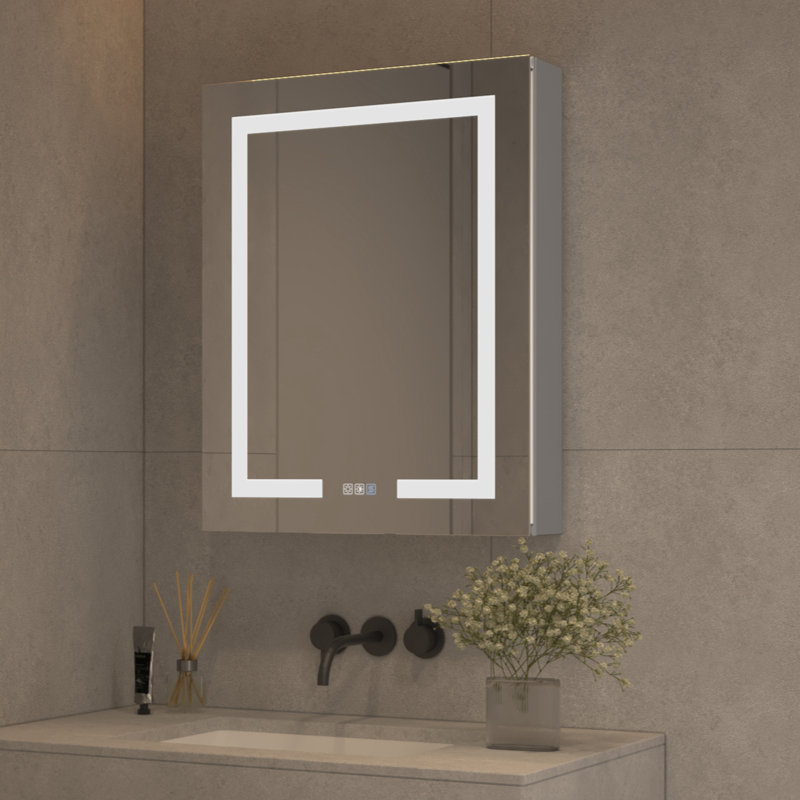 Miroir mural d'armoire à pharmacie l 20 po x H 26 po Talae, Gauche