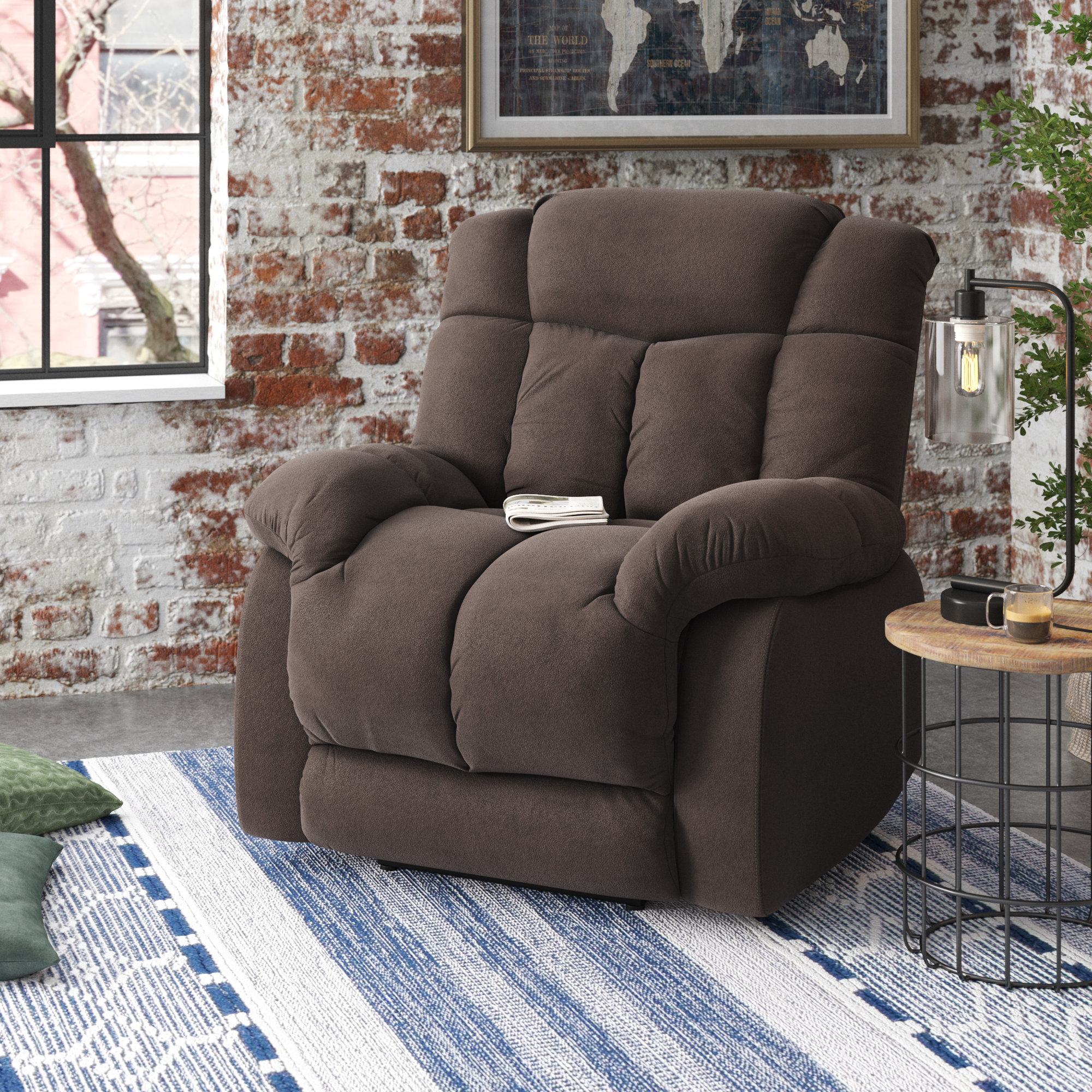 Recliner for older online person