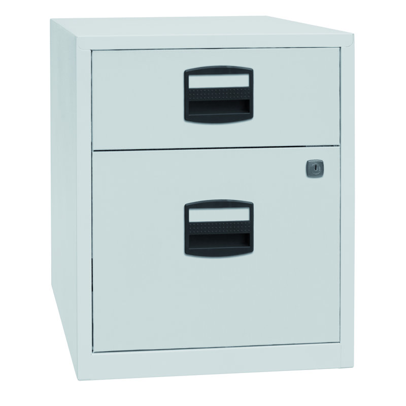 41.3cm Wide 2 -Drawer File Cabinet, Grey
