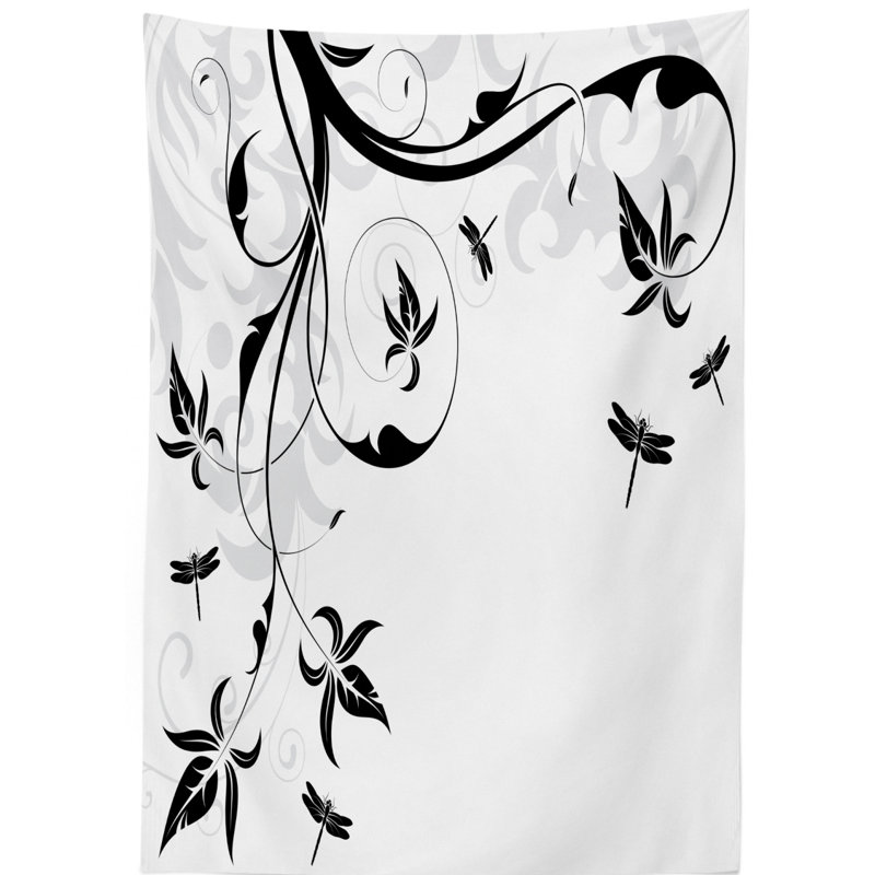 Dragonfly Tablecloth, 70" L x 52" W