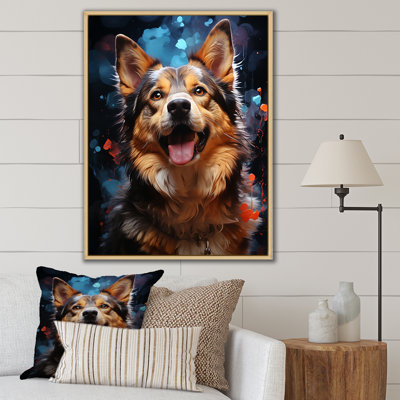 Chien Akita Aurora I - reproduction sur toile