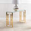 Console Table for Hallway Living Room Furniture, 120cm Slim Metal Entryway Table-86180309-86180310