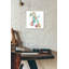 «Rainbow Seeds Monogram K» par Lisa Audit, art mural en verre acrylique-858983150