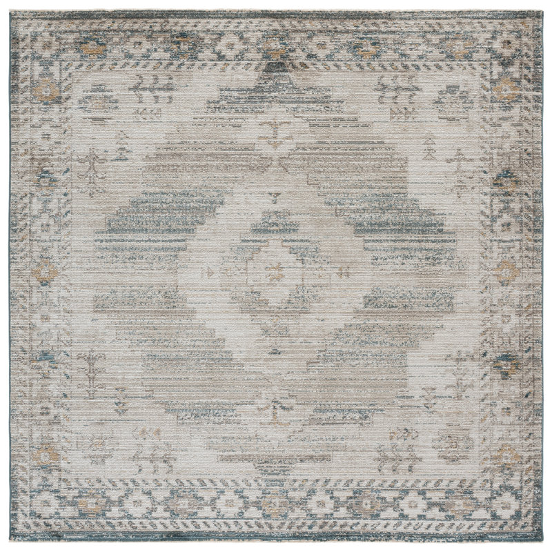 Hazel 520 Performance Oriental Rug, Square 6'