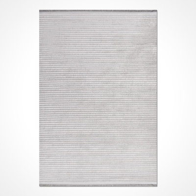 Tapis beige moderne lavable à la machine