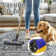 Purrier Chenille Mashine Washable Vintage Indoor Arae Rug with Non-Slip Backing for Bedroom Living Room Kitchen Entryway