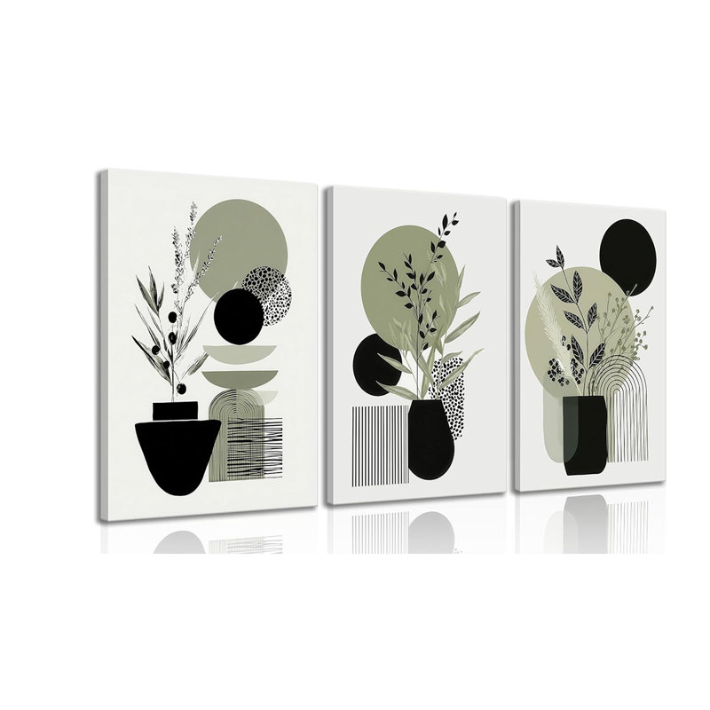 3 Piece Wrapped Canvas Print