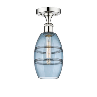Plafonnier semi-encastré 1 lumière Edison - Abiagael