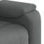  Fauteuil de massage inclinable gris foncé