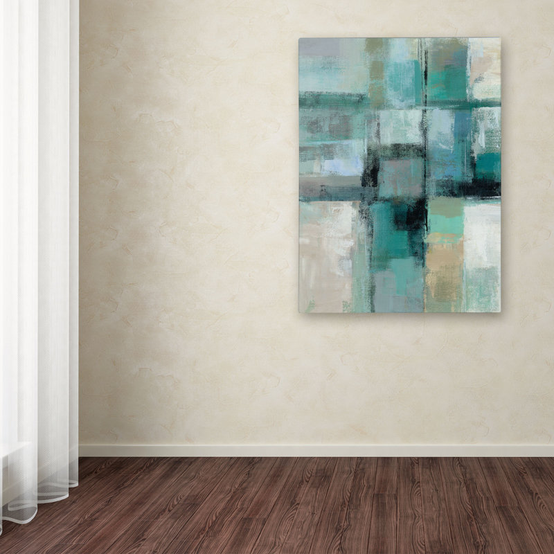 « island teintes crop i », reproduction d’art sur toile, H 19 po x l 14 po x P 2 po