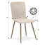 Chaise de salle à manger rembourrée Whiddon-1045690036-1061832327-1017638195