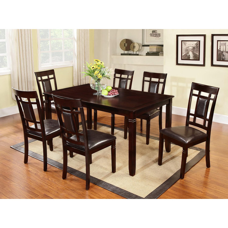 7 Piece Dining with Table and 6 Chairs