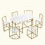 Ensemble de table de salle à manger 7 pièces Modern-617545476