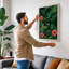 Garden Blooms Tropical - Wrapped Canvas-539941615-539941608