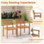 Ensemble de 2 chaises de patio pour l'extérieur, avec une capacité de 400 lb-377869067