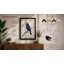 Perched Bird in Silence Minimalist - Framed Print-1543557938-1543557939