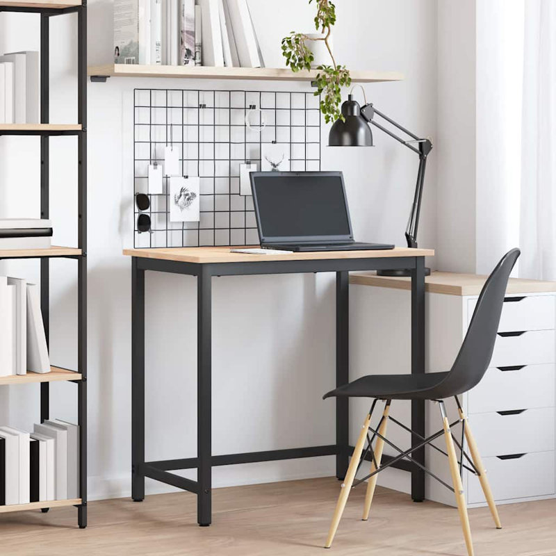 Steel Writing Desk, Natural