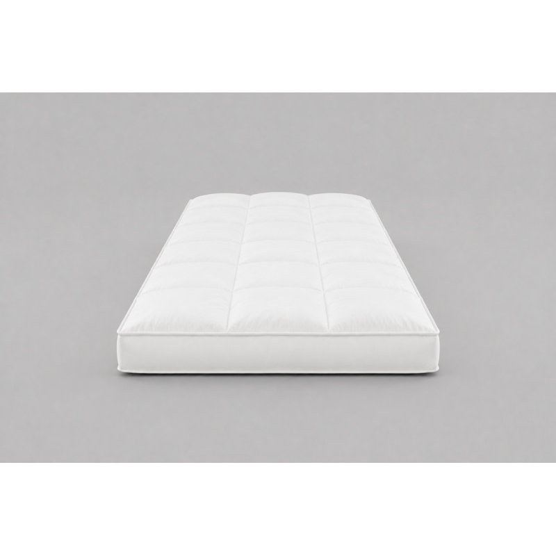 Down-Top Featherbed - Twin - White