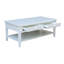 Table basse 4 pieds en bois massif avec rangement Tiller-2031722257