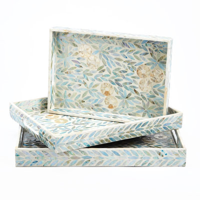 Ensemble de 3 tables basses Sebastian