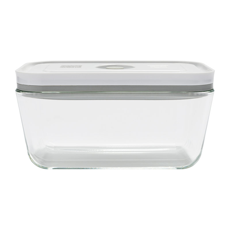 Fresh & Easy Glass Airtight Meal Prep 0.95 Qt Food Storage Container