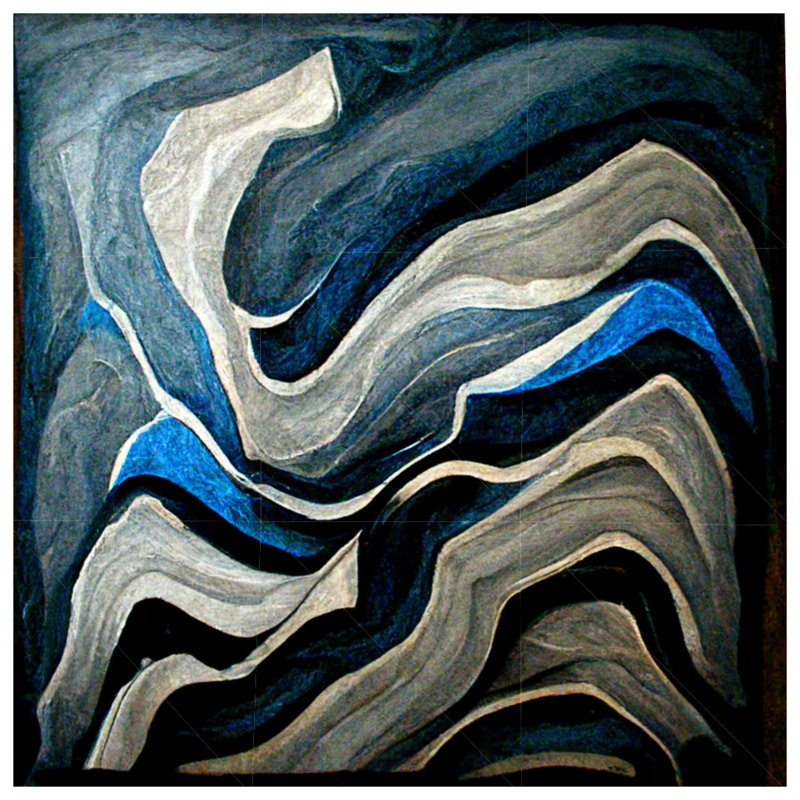 Abstract Bedding Art Comforter Modern, King