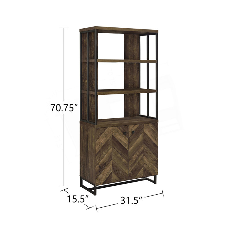 2-Door Bookcase