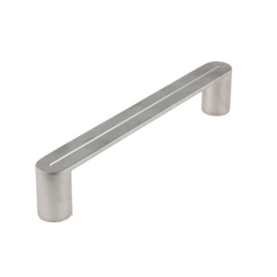 (5 Pack) Pull Base - 128mm Ctr. Satin Nickel 5-5/8 inch Long DL-P3138-128SN