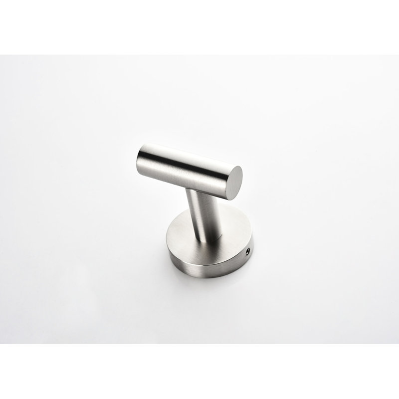 9 Piece Wall Mounted Bathroom Towel Rack - Stainless Steel In Brushed Nickel Stylish, Scratch-, Effortless Fit Mount Sleek Design, , Simple To Install