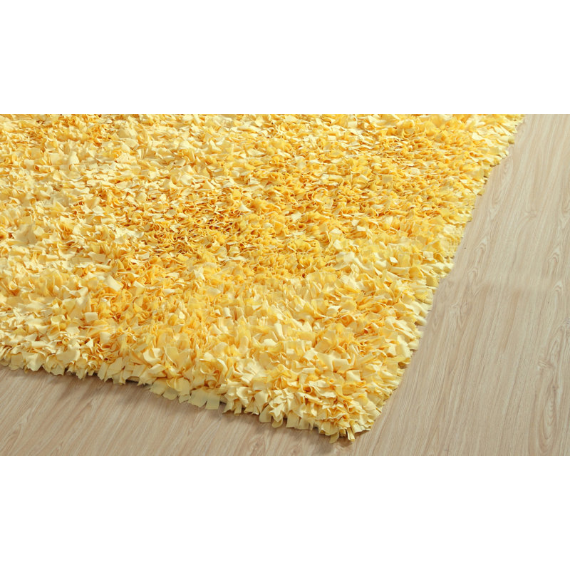 Rosebank Yellow Area Rug, Runner 2' x 6'