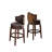 Dupo Swivel Upholstered Counter Stool