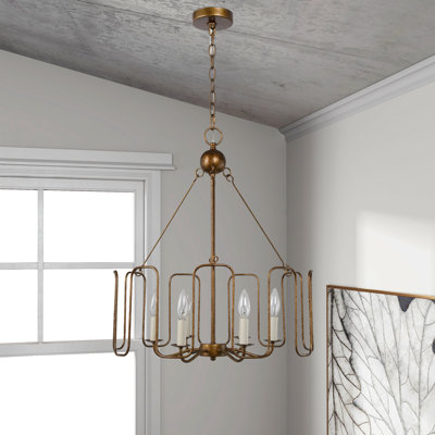 Lustre tambour 6 lumières Parmer
