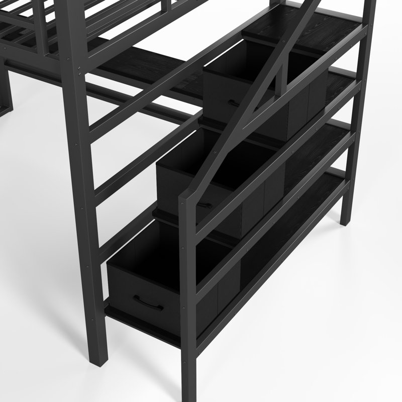 Lits peu encombrants avec rangement, loft moderne en bois aggloméré pour la maison