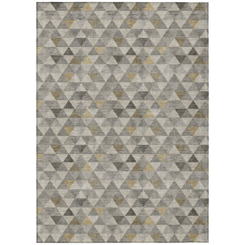 Khiri Geometric Rug, Rectangle 10' x 14'
