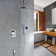 Stylish basin mixer with water-saving aerator and corrosion-resistant chrome coating