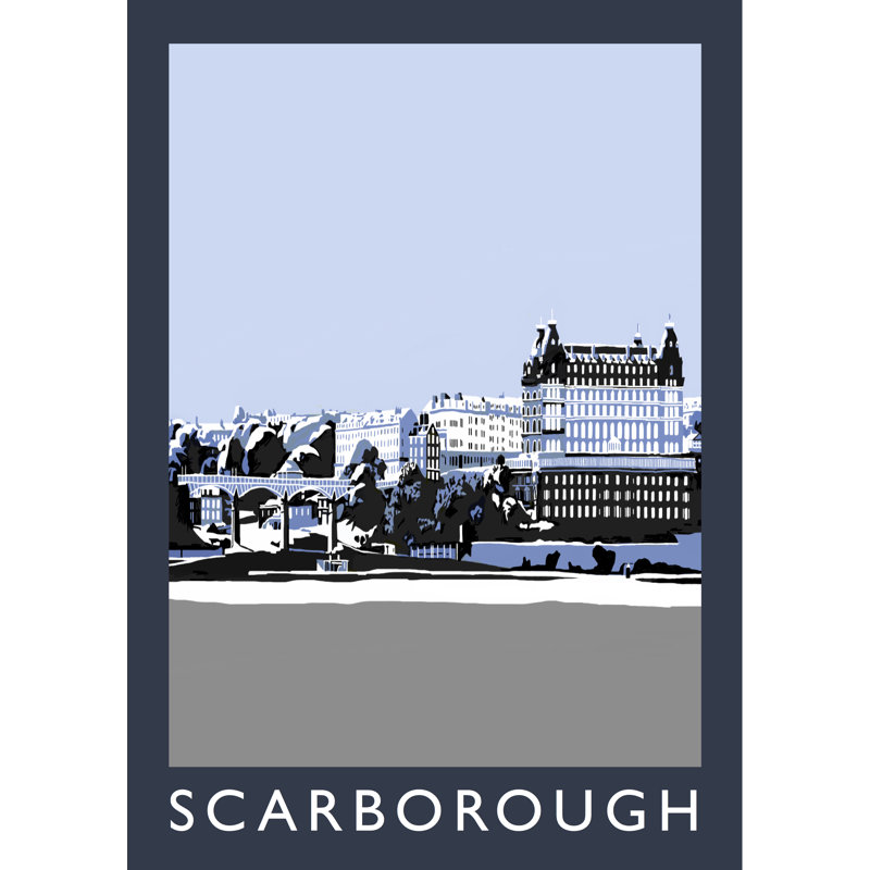 'Scarborough 4' by Richard O'Neil - Print, 40 cm H x 30 cm W x 1 cm D, No Frame