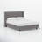 Hanson Upholstered Wingback Platform Bed-96767358-96767335