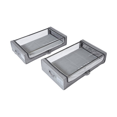 Underbed Storage Cart with Wheels (Pack of 2)