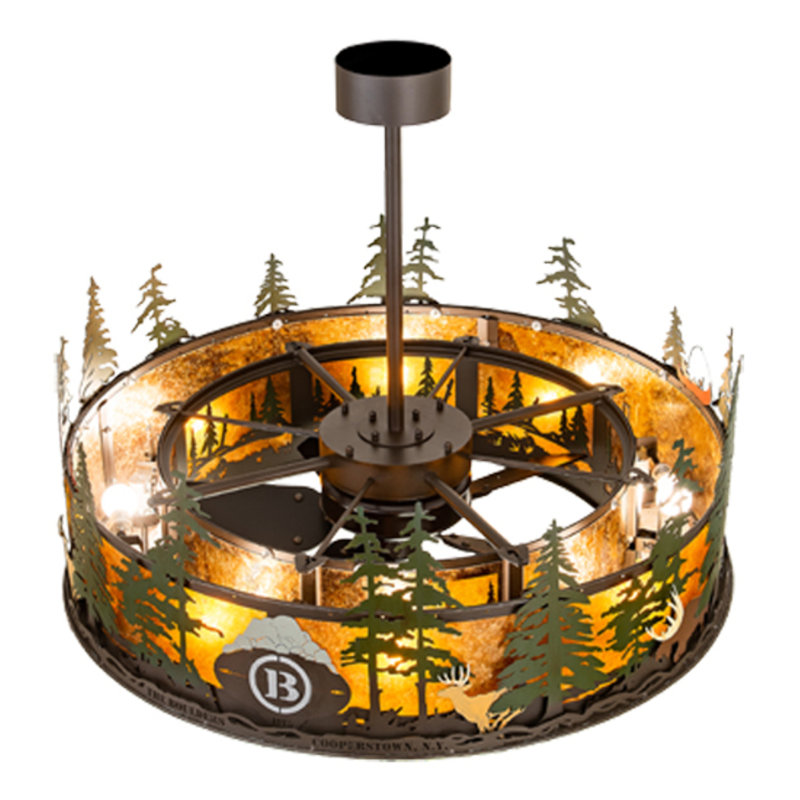 Boulders Downrod Ceiling Fan
