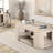 Modern Style 1pc Round End Table