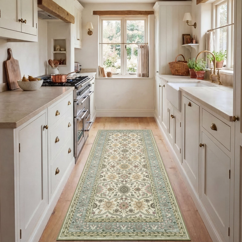 Laura Ashley Lambrook Imagine Printed Chenille Rugs, Runner 2'2" x 6'