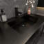 Ensemble de meuble-lavabo simple mural 36 po Golitz-904707283