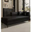 Méridienne moderne de luxe noir-1936935695