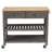 Delicia Kitchen Cart with Gray Base-1628730677