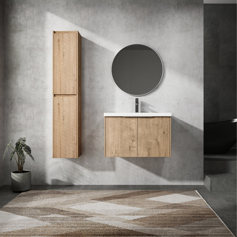 Meuble-lavabo 30 po avec lavabo et armoire d'appoint 30 po, 29"