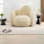 Mélange de polyester beige