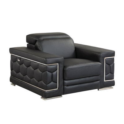 Top Grain Italian Leather Chair