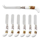 CHEESE KNIFE & 6 SPREADERS