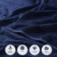 Oleg Heritage Egyptian Cotton Soft Absorbent Luxury Bath Towel Set-1536124843-1530474251